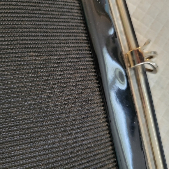 Vintage Mayfair Of Canada Black Corded Clutch Evening Bag - Picture 4 of 5